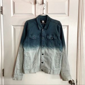 MENS Kill City blue ombré denim jacket